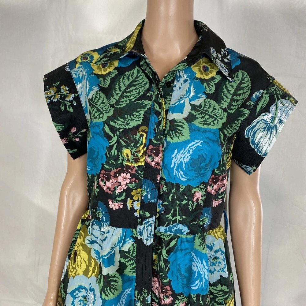 NEW TUCKERNUK  “Delany” Tailored Moonflower Dress – Size S (NWT)